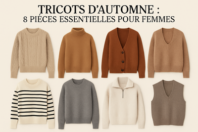 Tricots d'automne : 8 pièces essentielles pour femmes