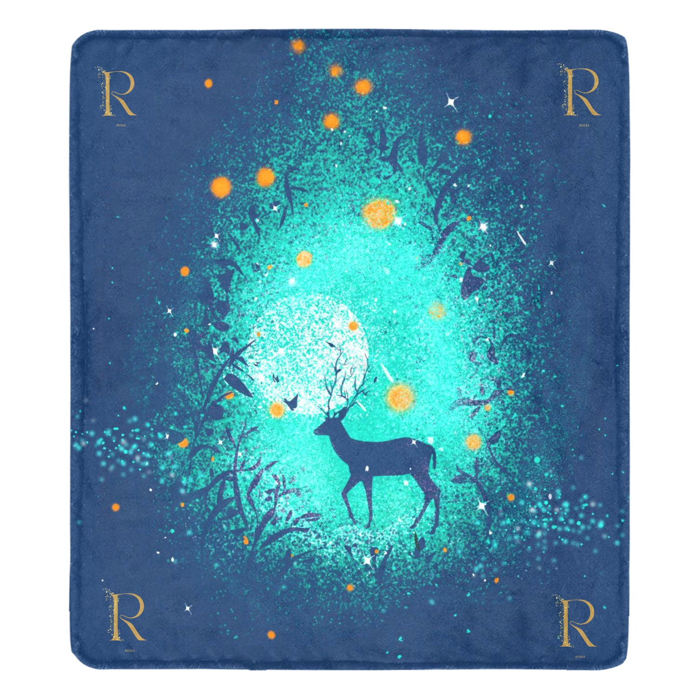 couverture confortable - Roses