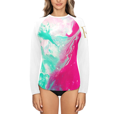 chandail d'eau - Roses