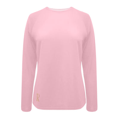 chandail UV camping 4 femme - Roses