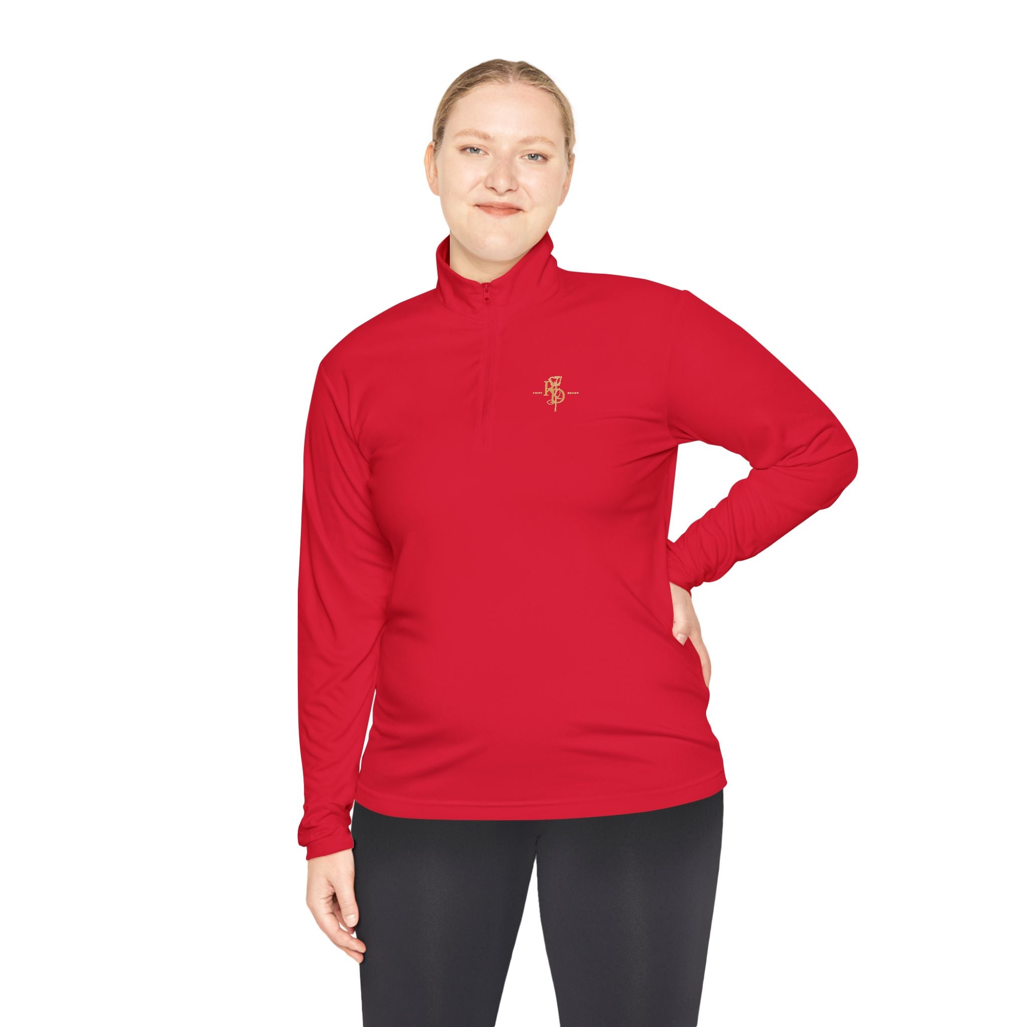 Zip Pullover - Roses
