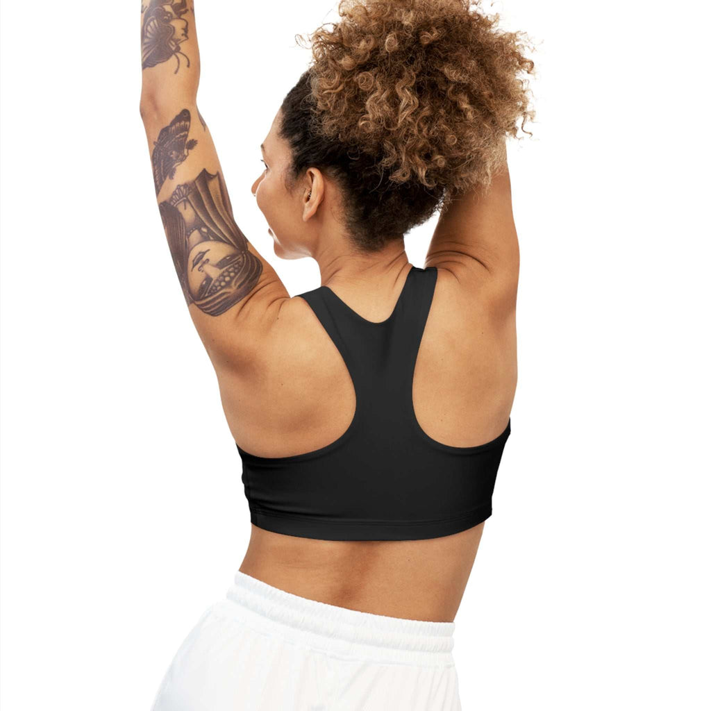 Seamless Sports Bra (AOP) - Roses