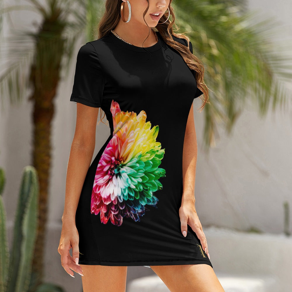 robe fleur - Roses