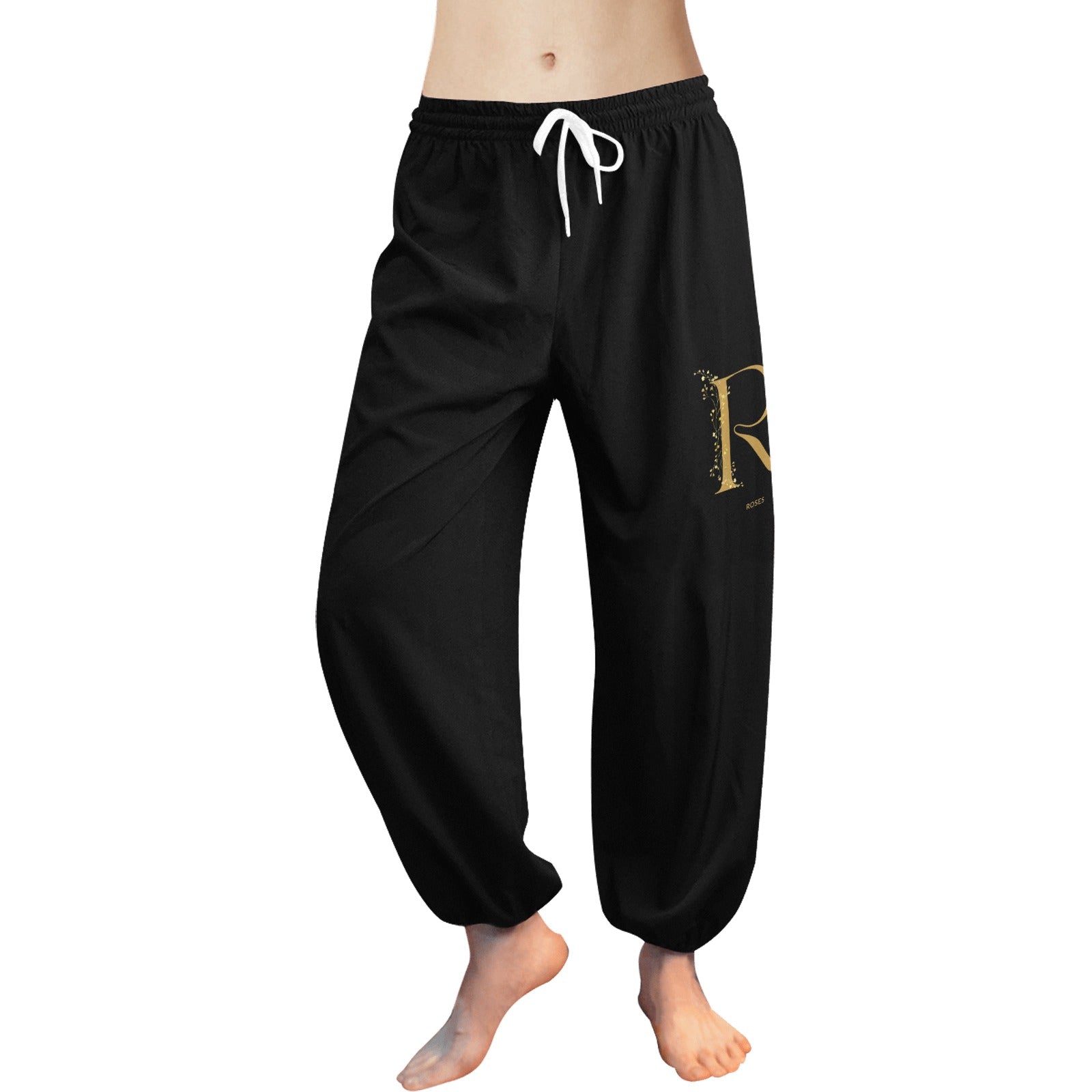 pantalon coton ouatter - Roses