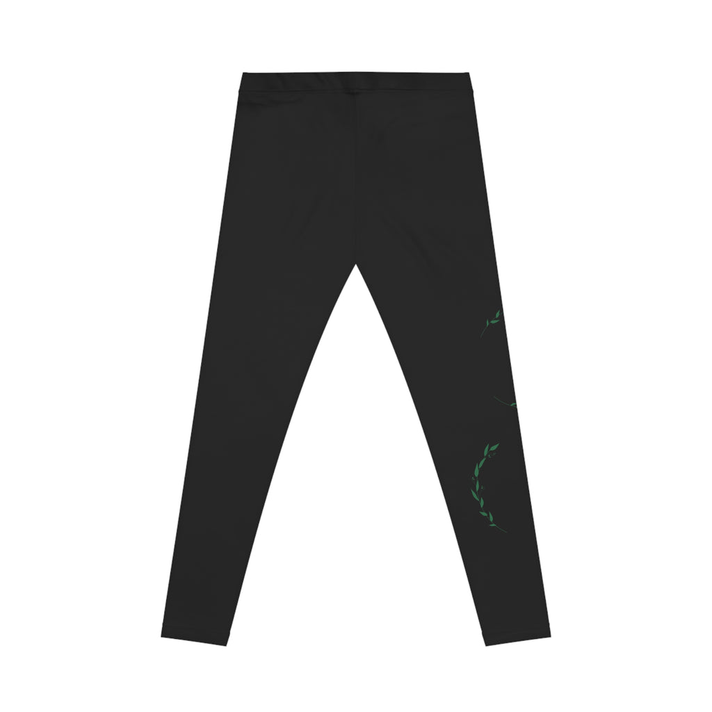 Women's Casual Leggings - Roses