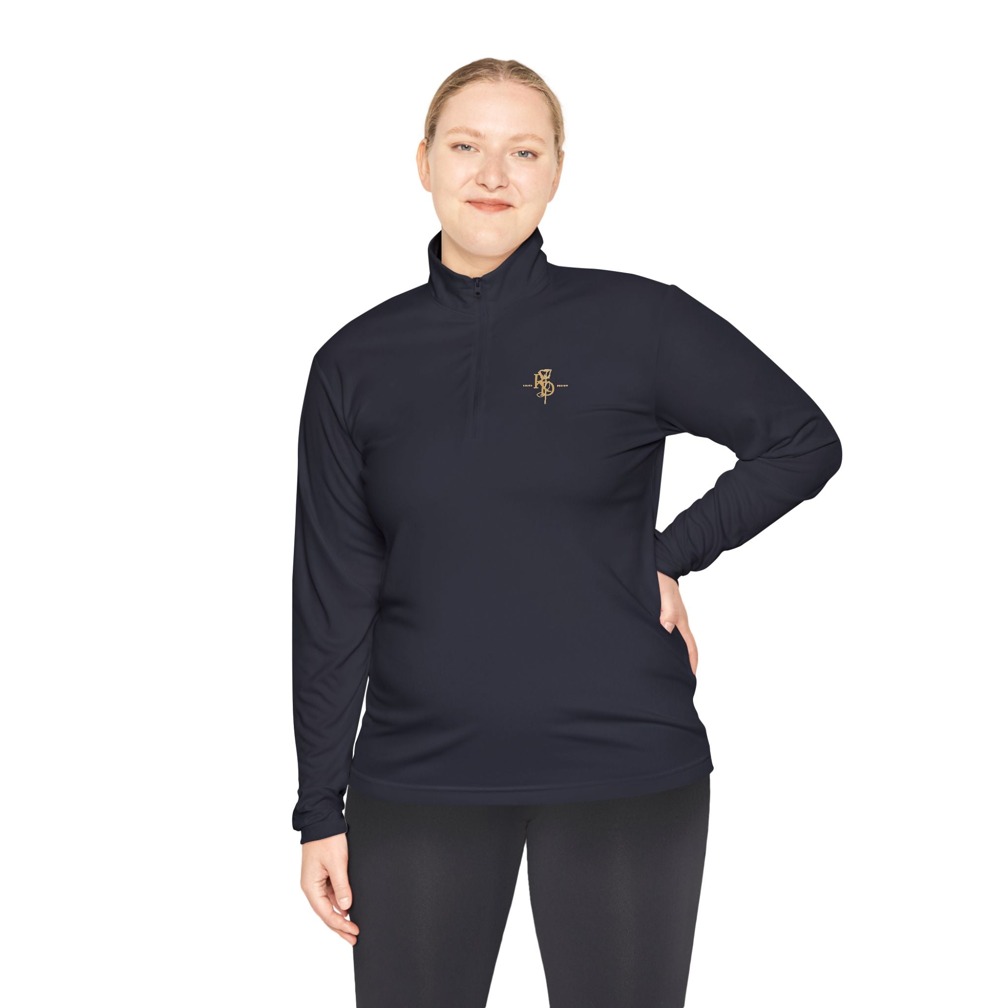 Zip Pullover - Roses