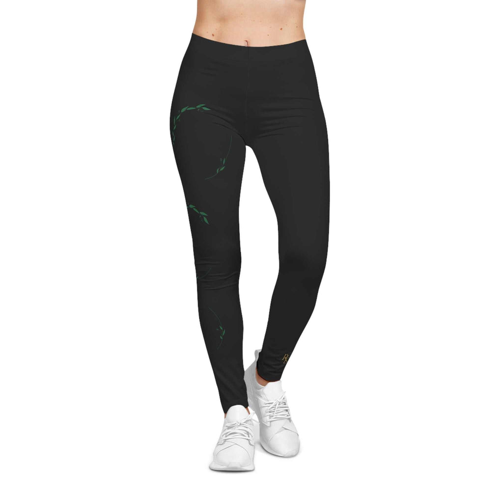 Women's Casual Leggings - Roses
