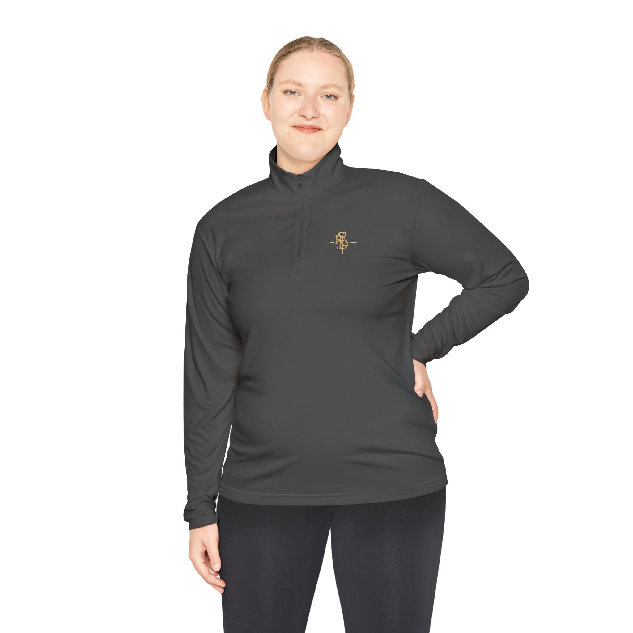 Zip Pullover - Roses