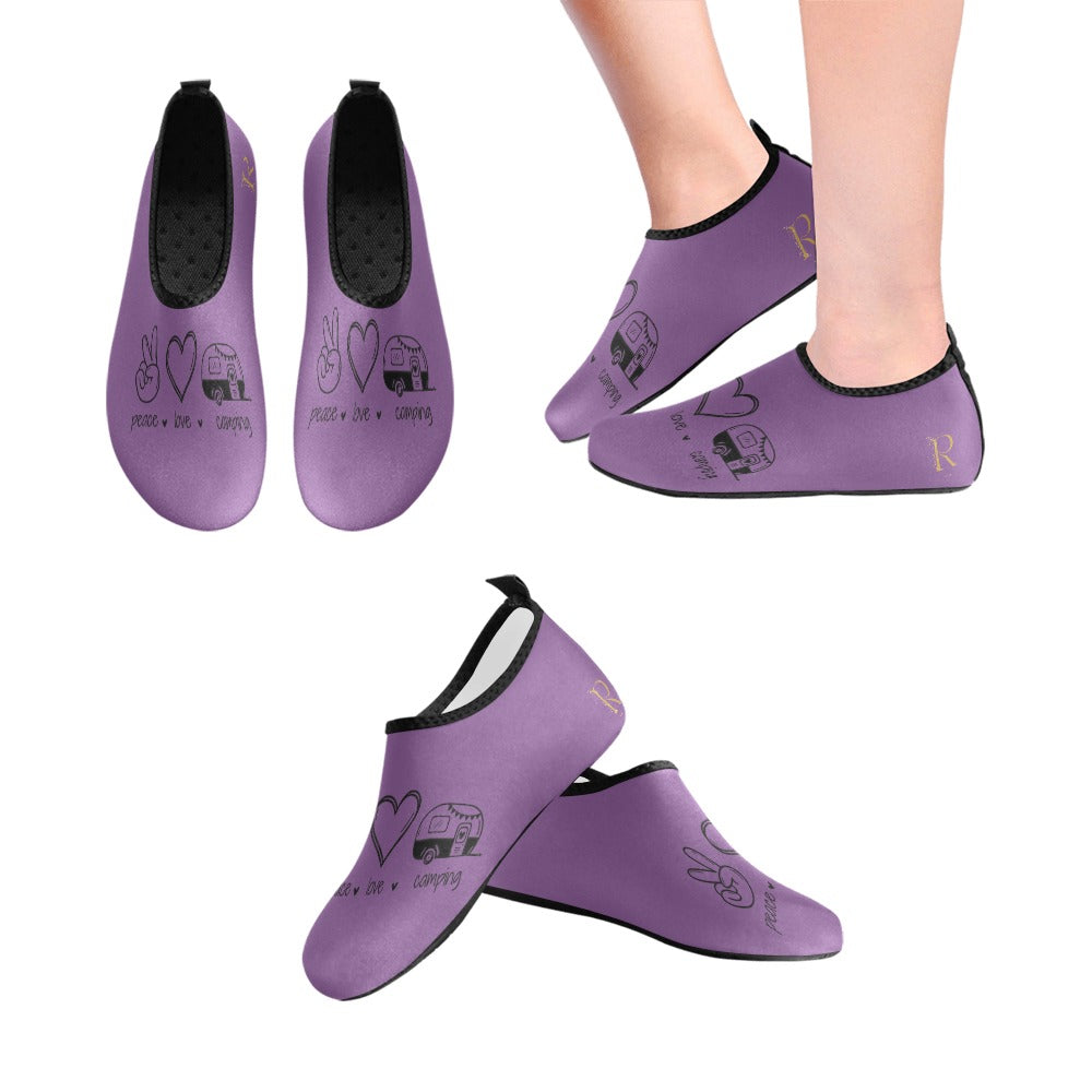 Women's Barefoot Aqua Shoes - Roses