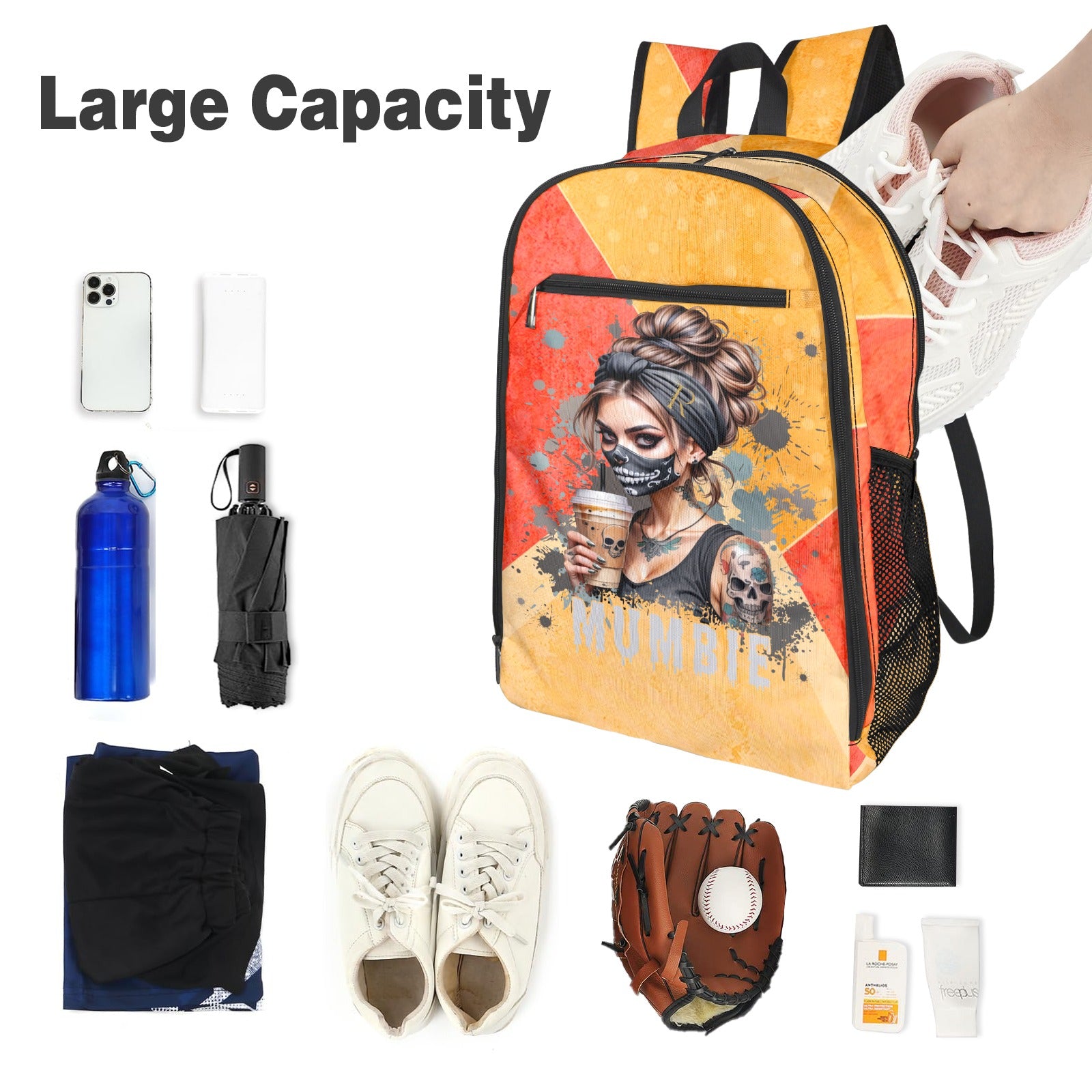 Sports Backpack mumbie - Roses