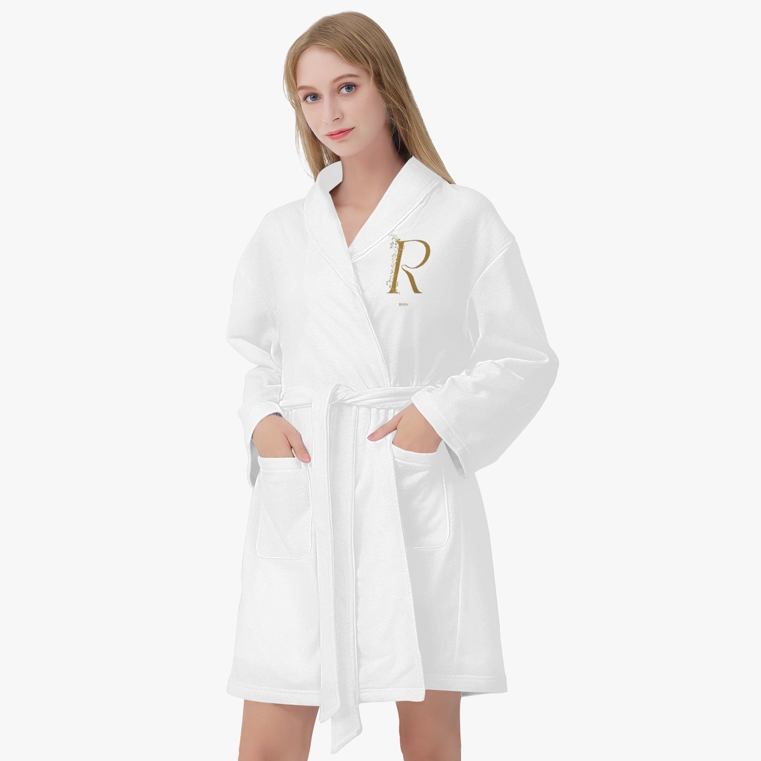 robe de chambre - Roses