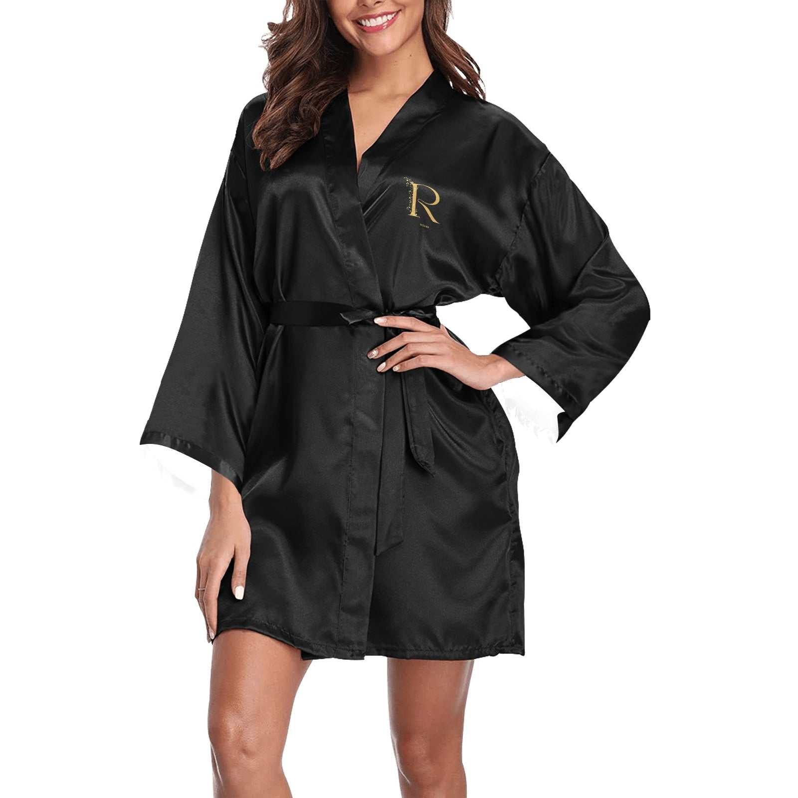 Kimono Robe - Roses