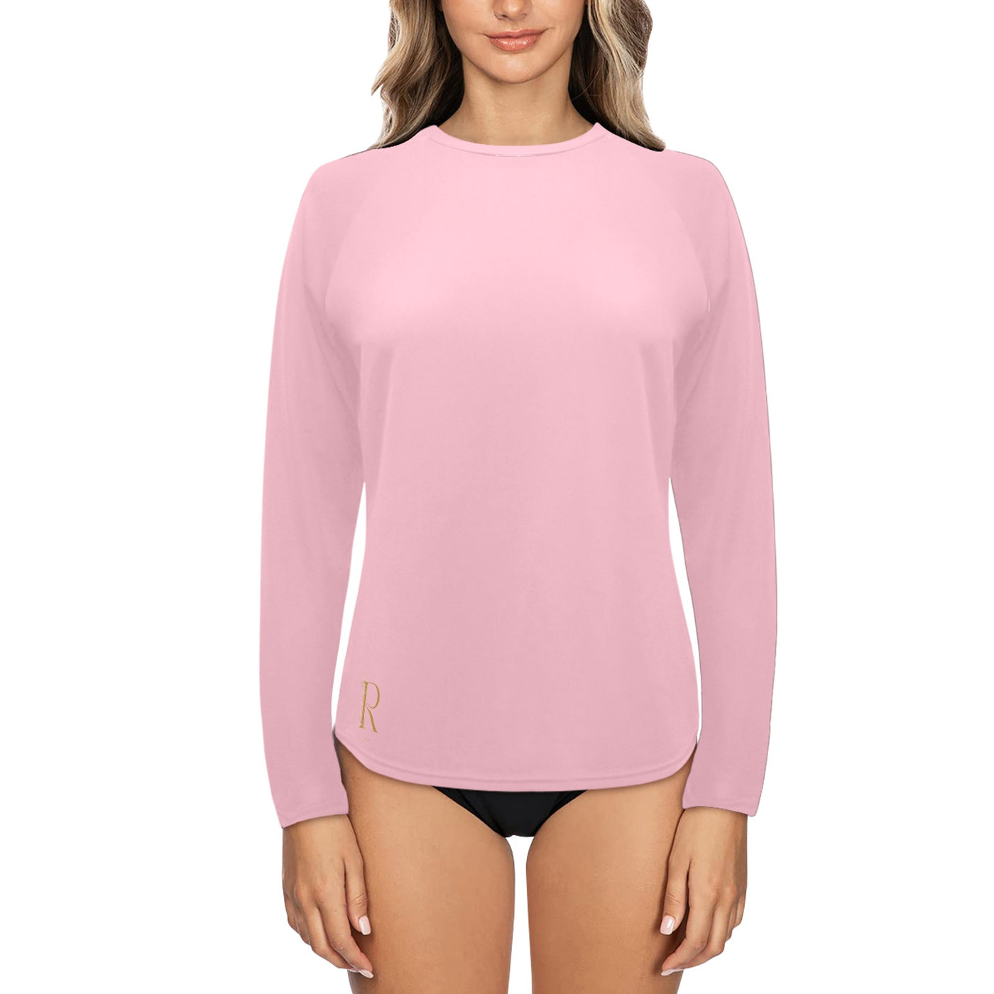 chandail UV camping 4 femme - Roses