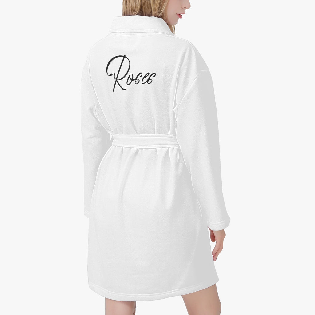 robe de chambre - Roses