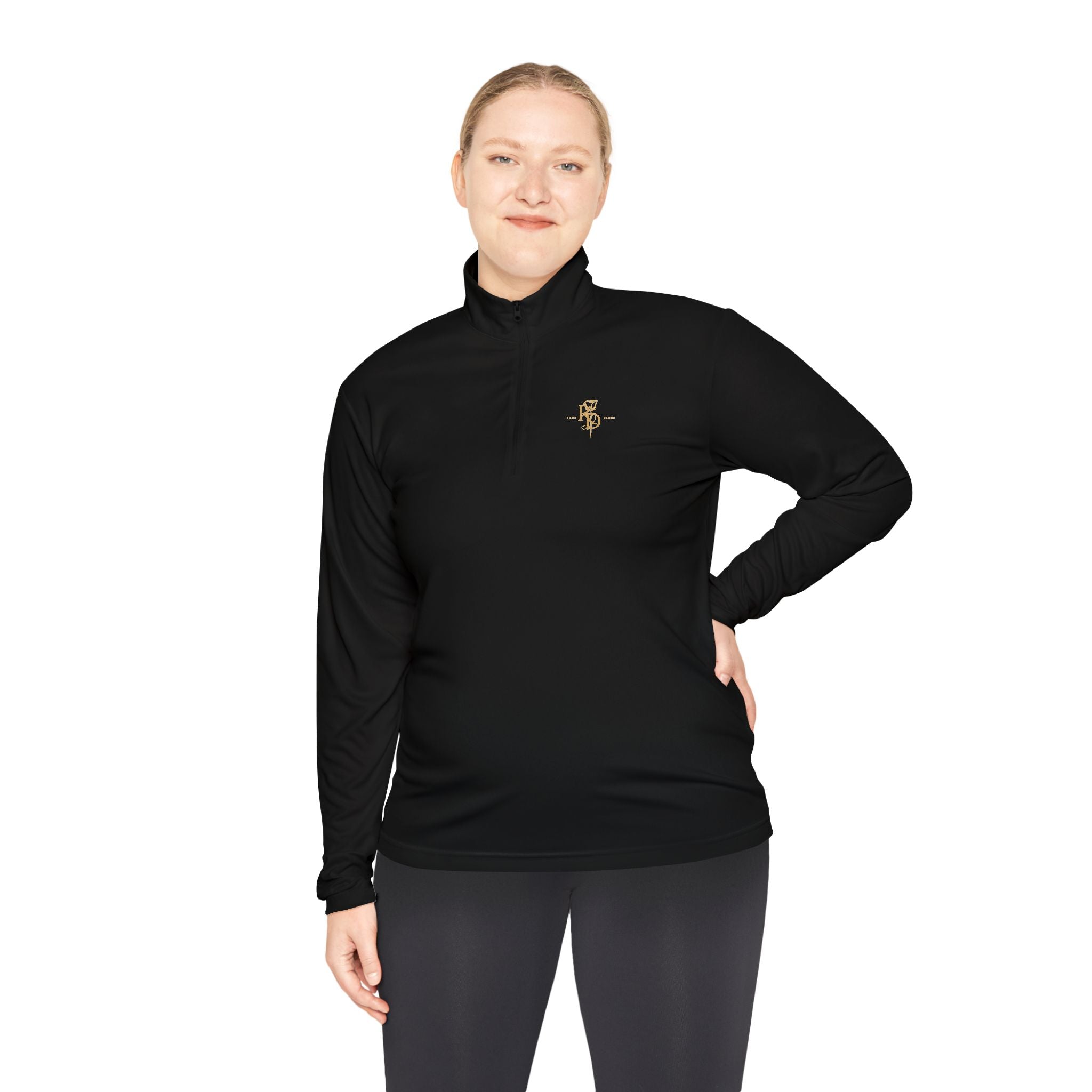 Zip Pullover - Roses