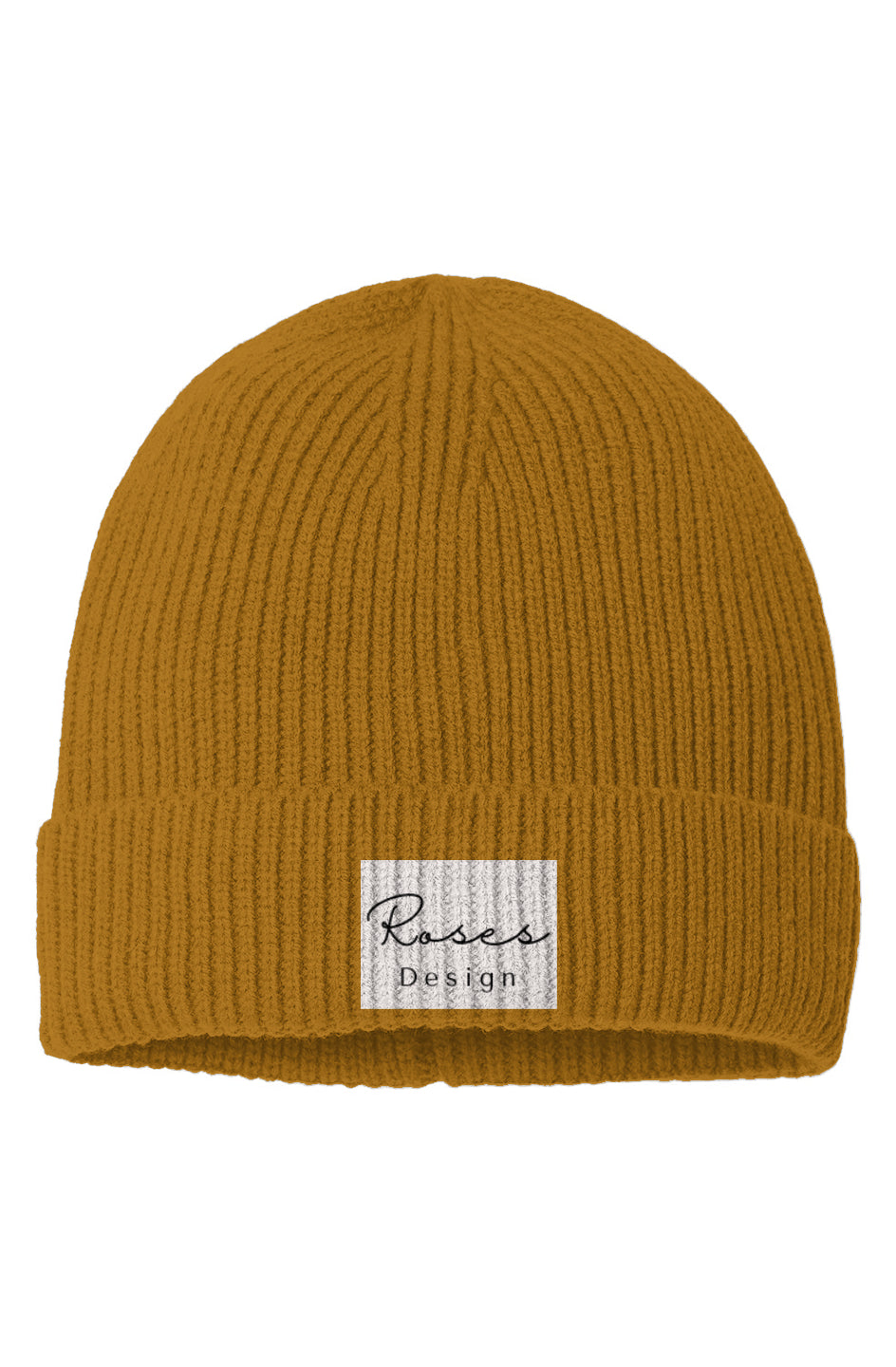 tuque en laine Roses