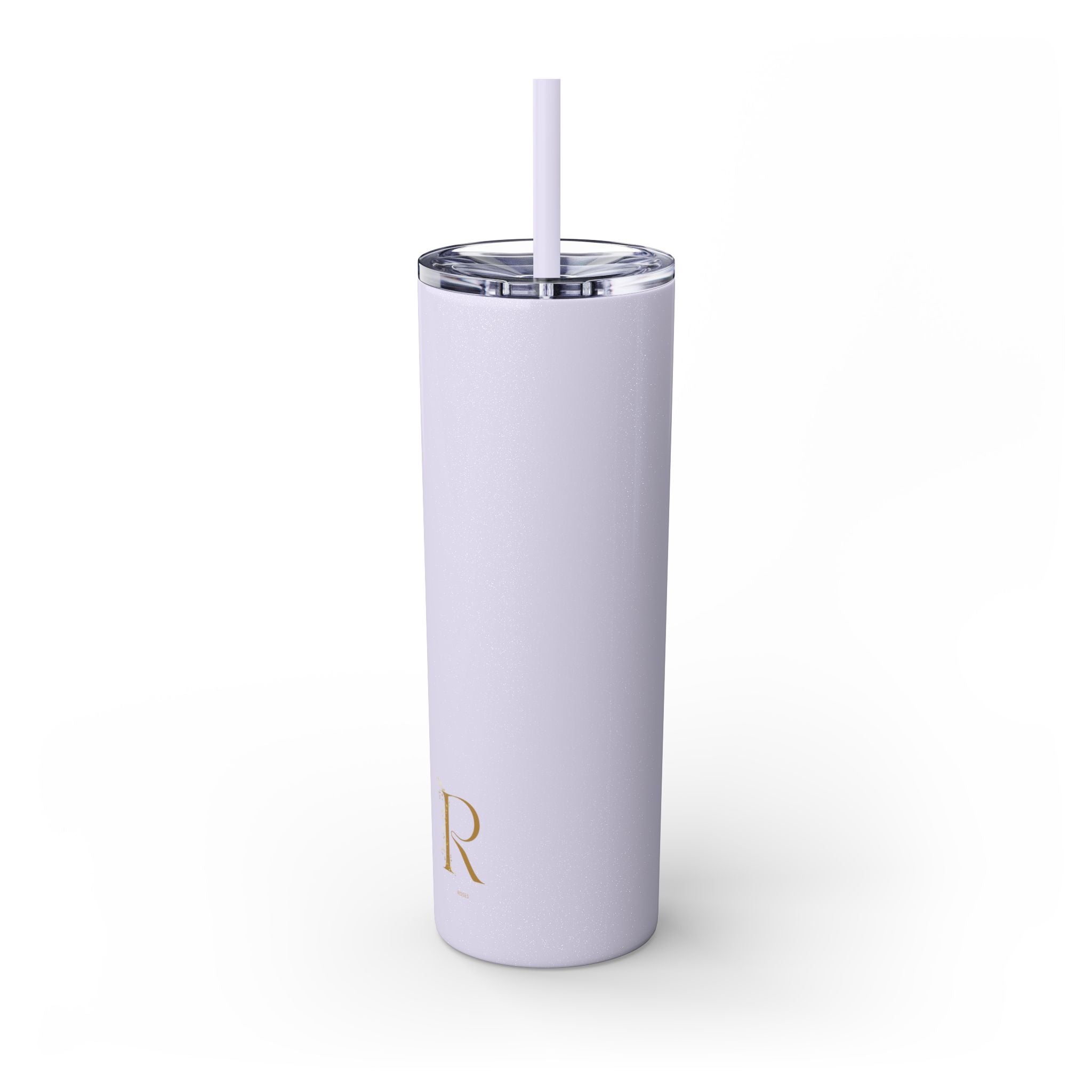 Adventure Camping Skinny Tumbler with Straw – 20oz Insulated Travel Cup for Outdoor Enthusiasts