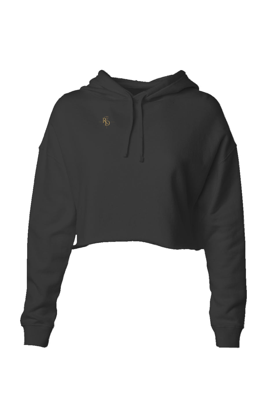  Crop hoodies fleur dorer