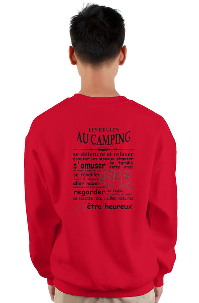  crewneck sweatshirt camping