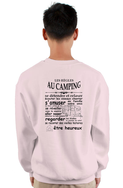  crewneck sweatshirt camping
