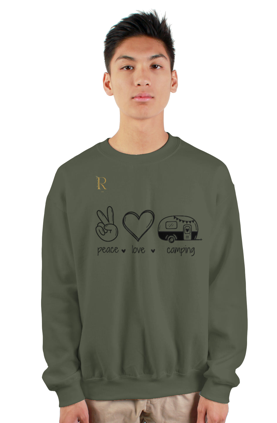 crewneck sweatshirt camping 3