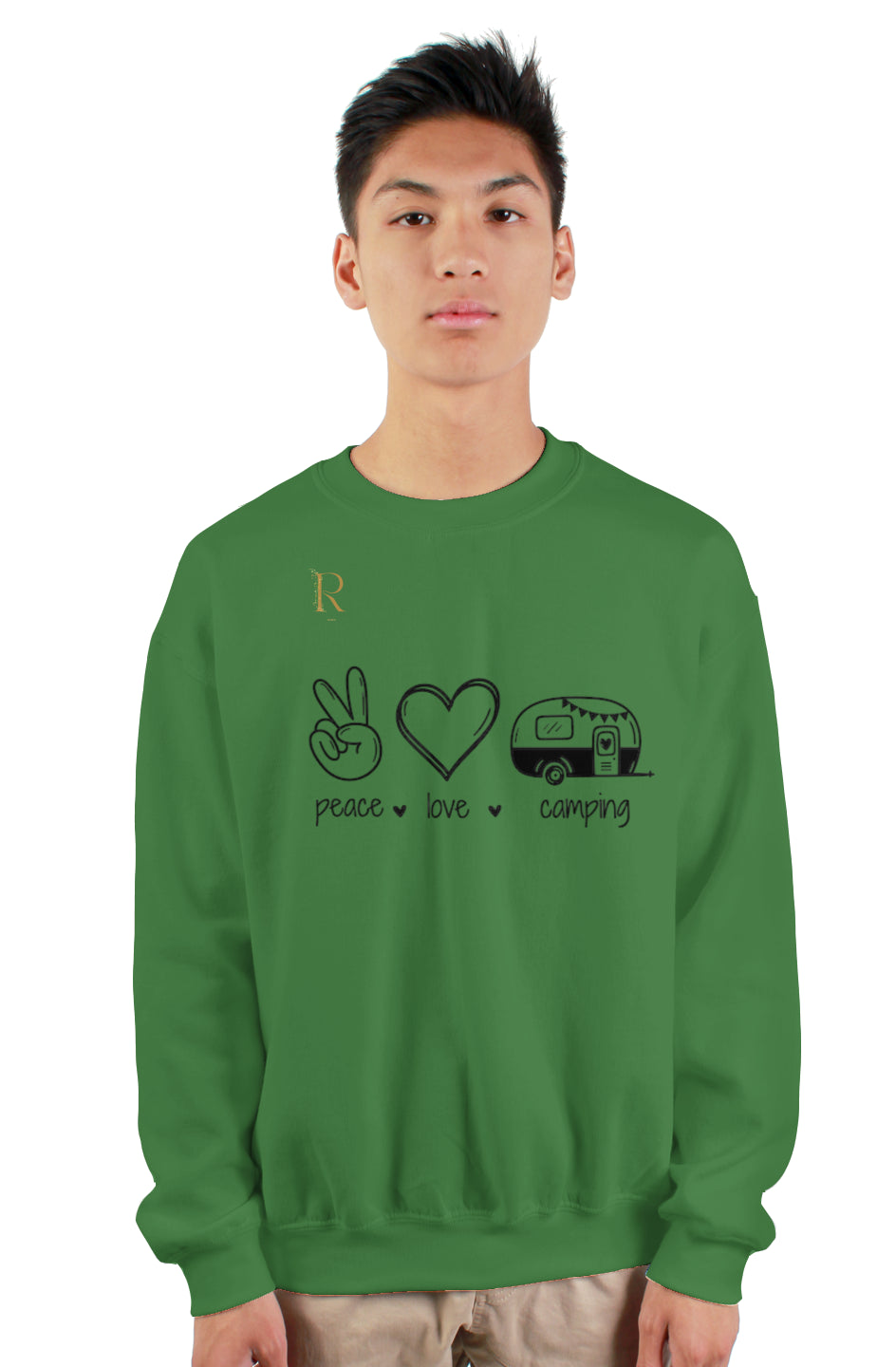 crewneck sweatshirt camping 3