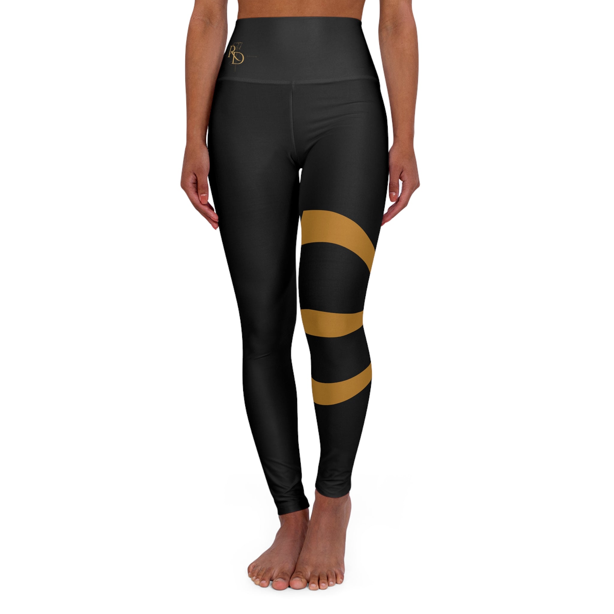 Yoga Leggings - Roses