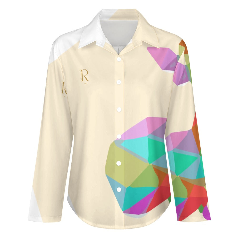 chemise baleine - Roses