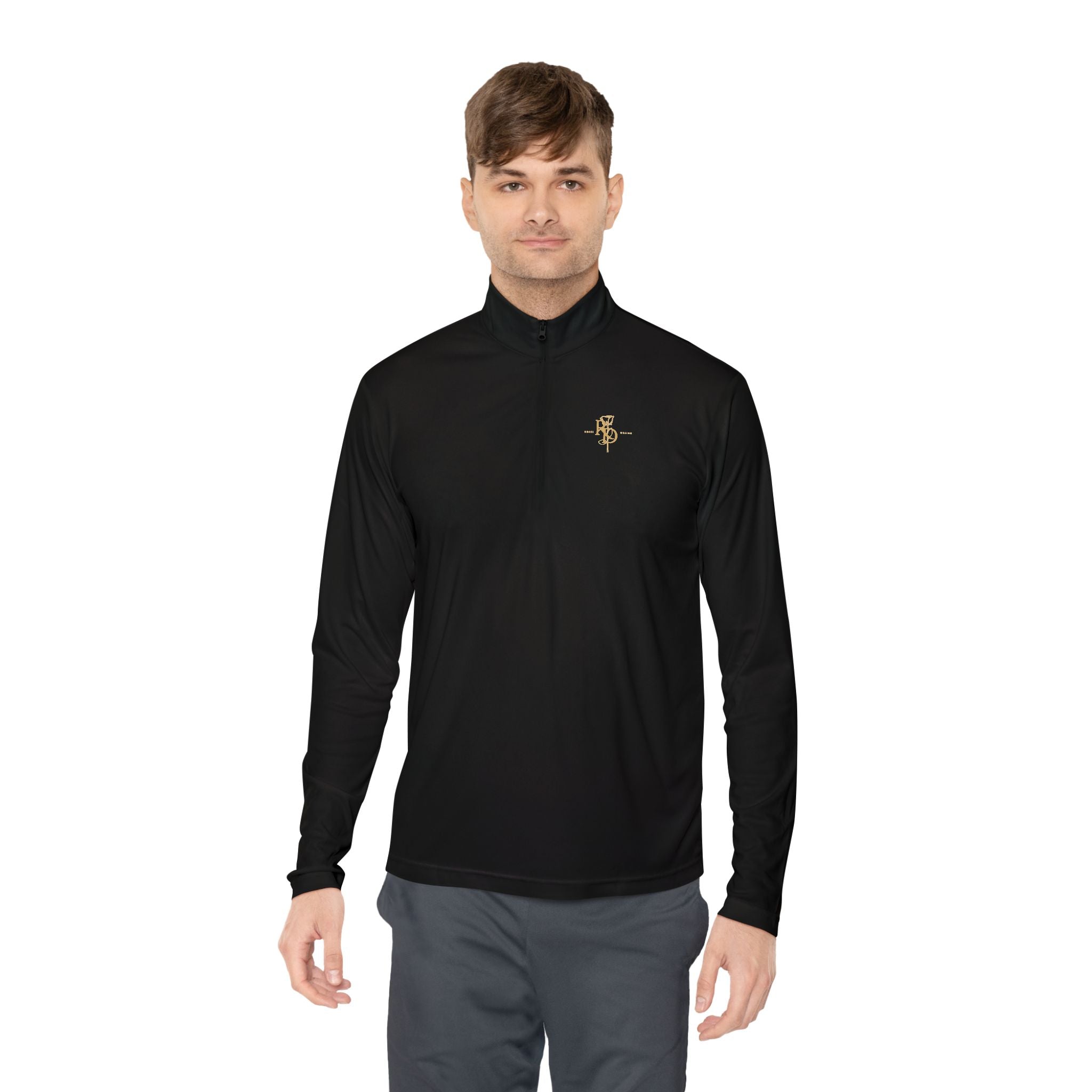 Zip Pullover - Roses