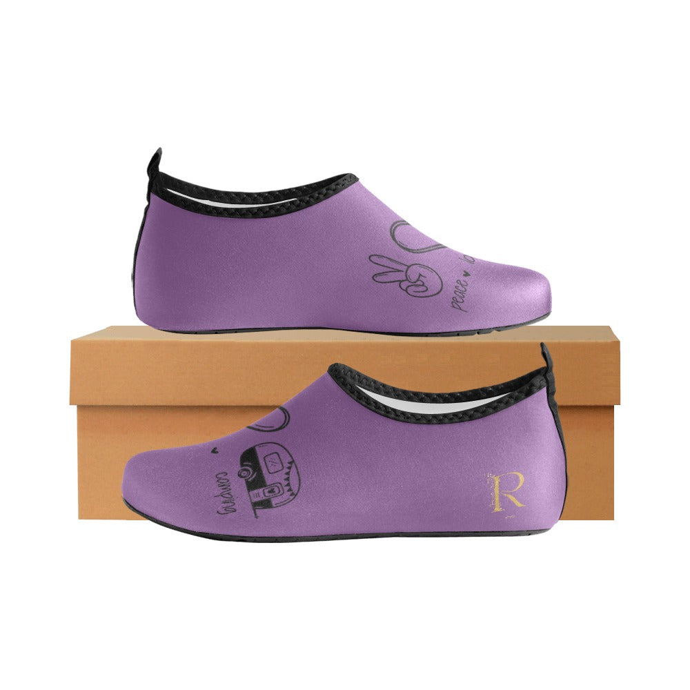 Women's Barefoot Aqua Shoes - Roses