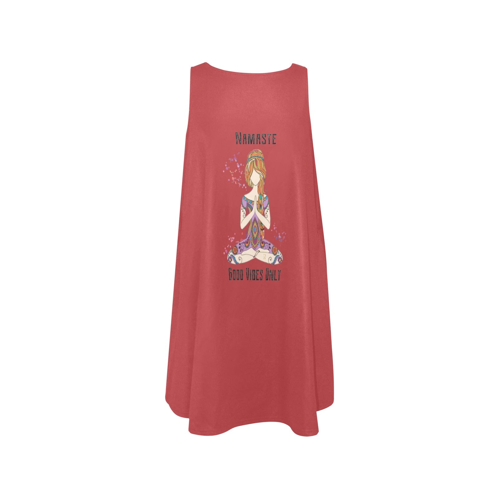 robe longue namaste - Roses