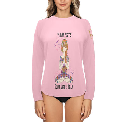 chandail UV pour femme - Roses