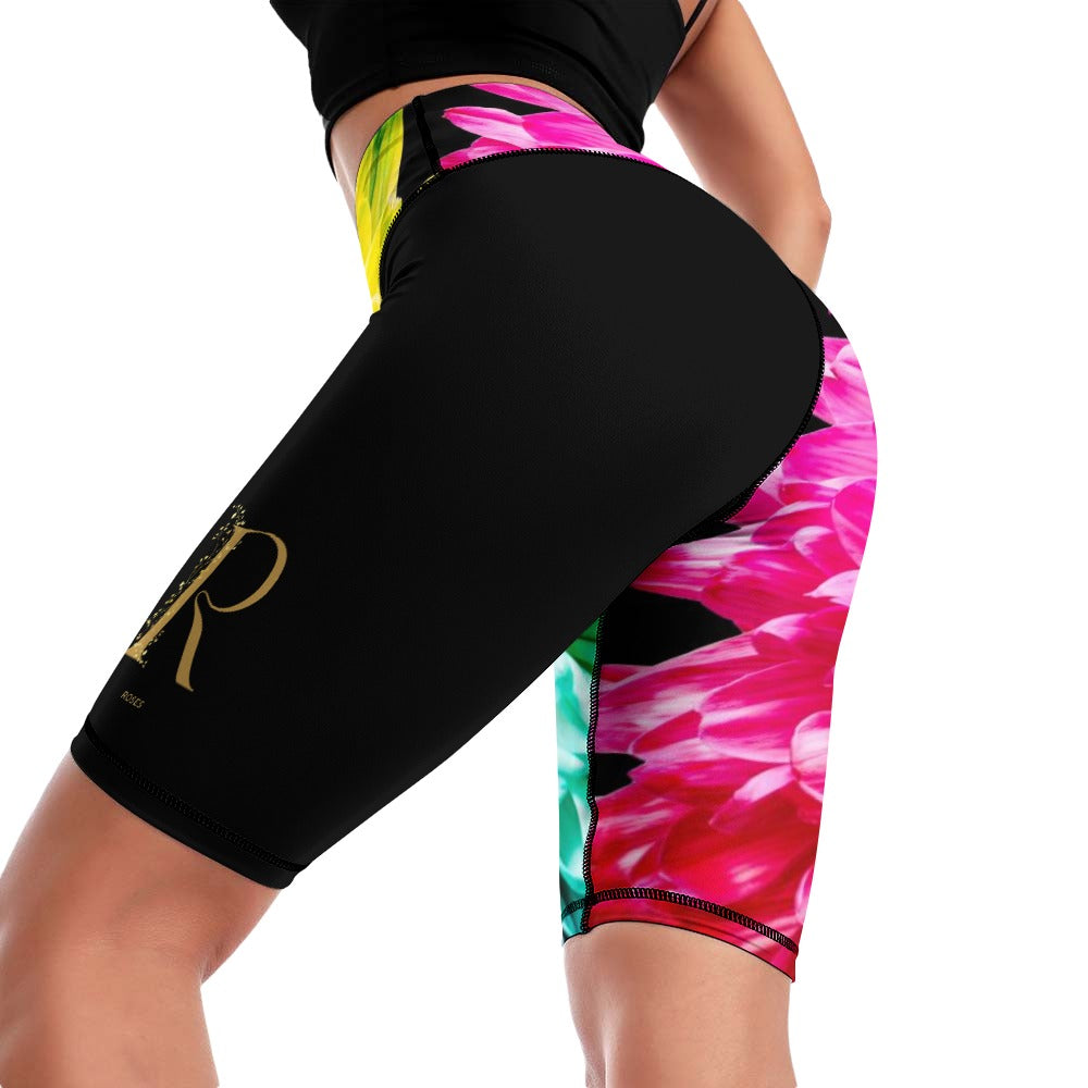 leggings court roses - Roses