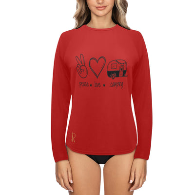 chandail uv camping 3 - Roses