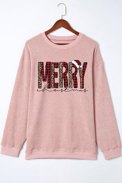 Pink MERRY Christmas Sweatshirt