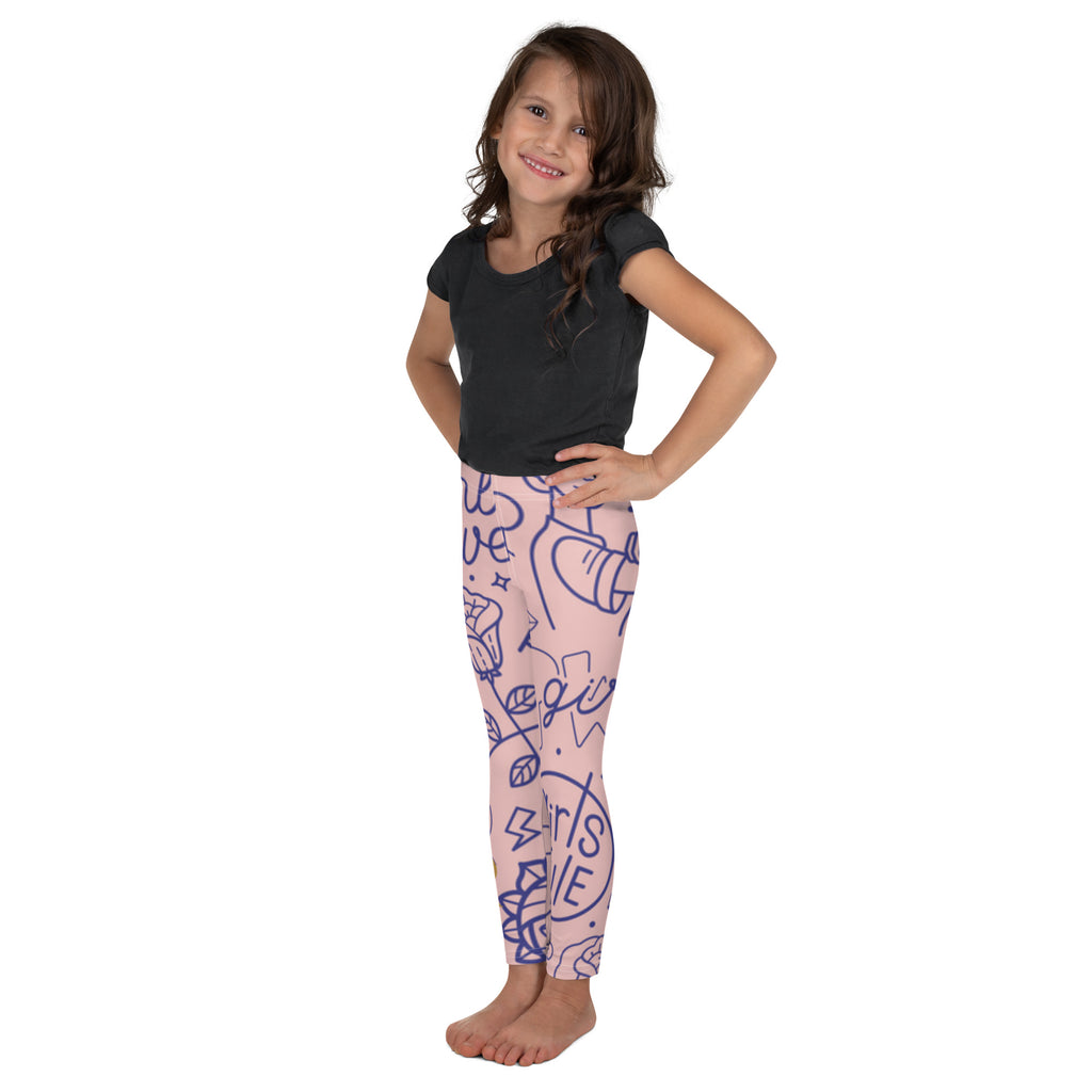 Legging Pour Enfant - Roses