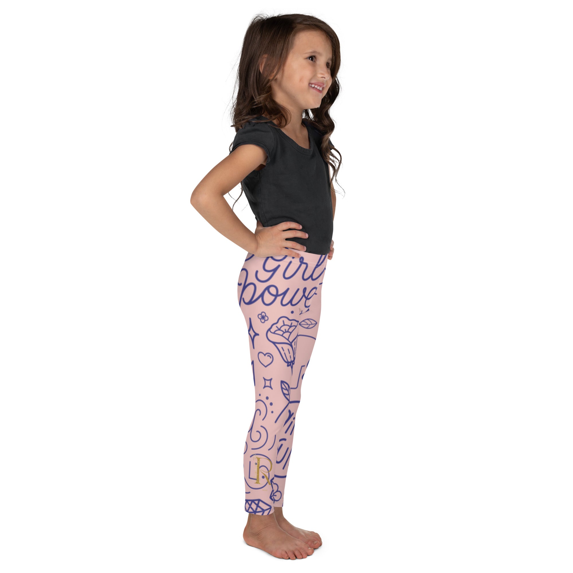 Legging Pour Enfant - Roses