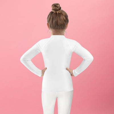 T-shirt de Compression pour Enfant - Roses