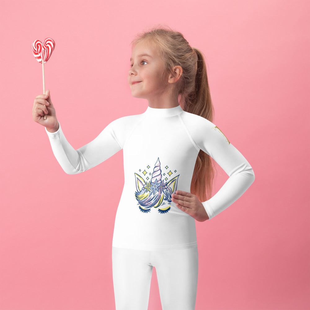 T-shirt de Compression pour Enfant - Roses