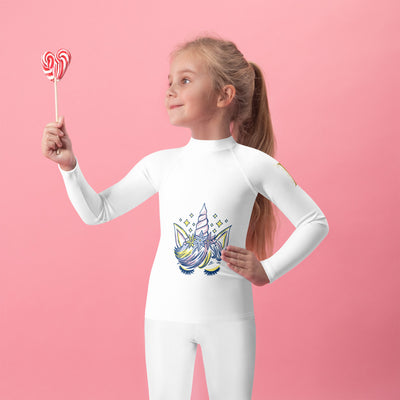 T-shirt de Compression pour Enfant - Roses