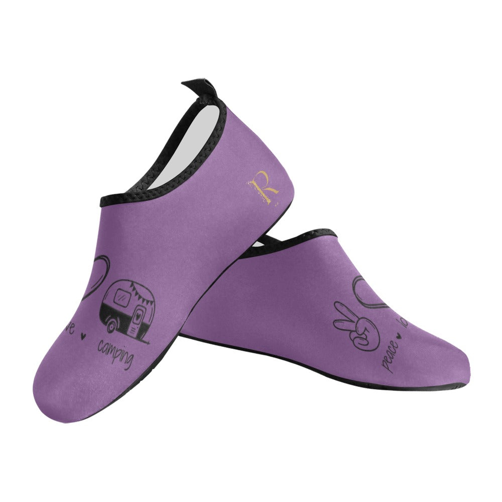 Women's Barefoot Aqua Shoes - Roses