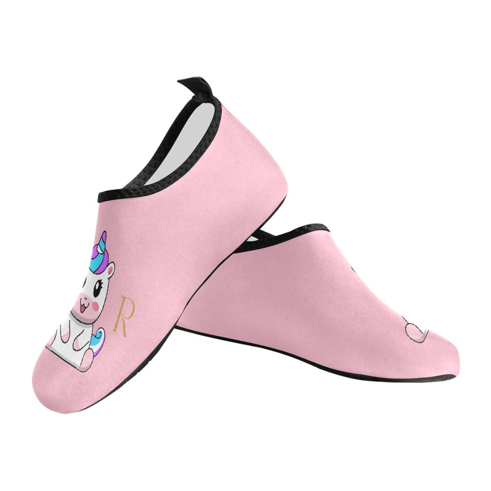 Kid's Barefoot Aqua Shoes - Roses