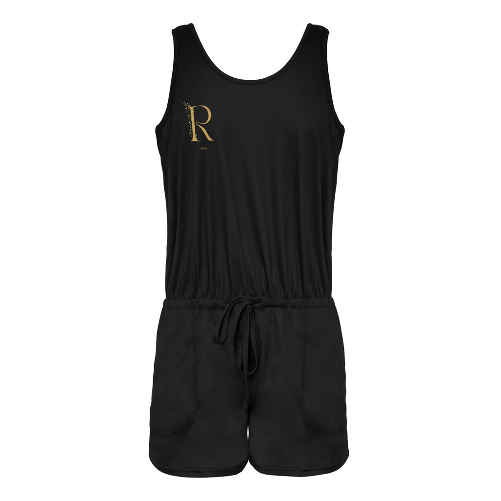 Short Jumpsuit - Roses