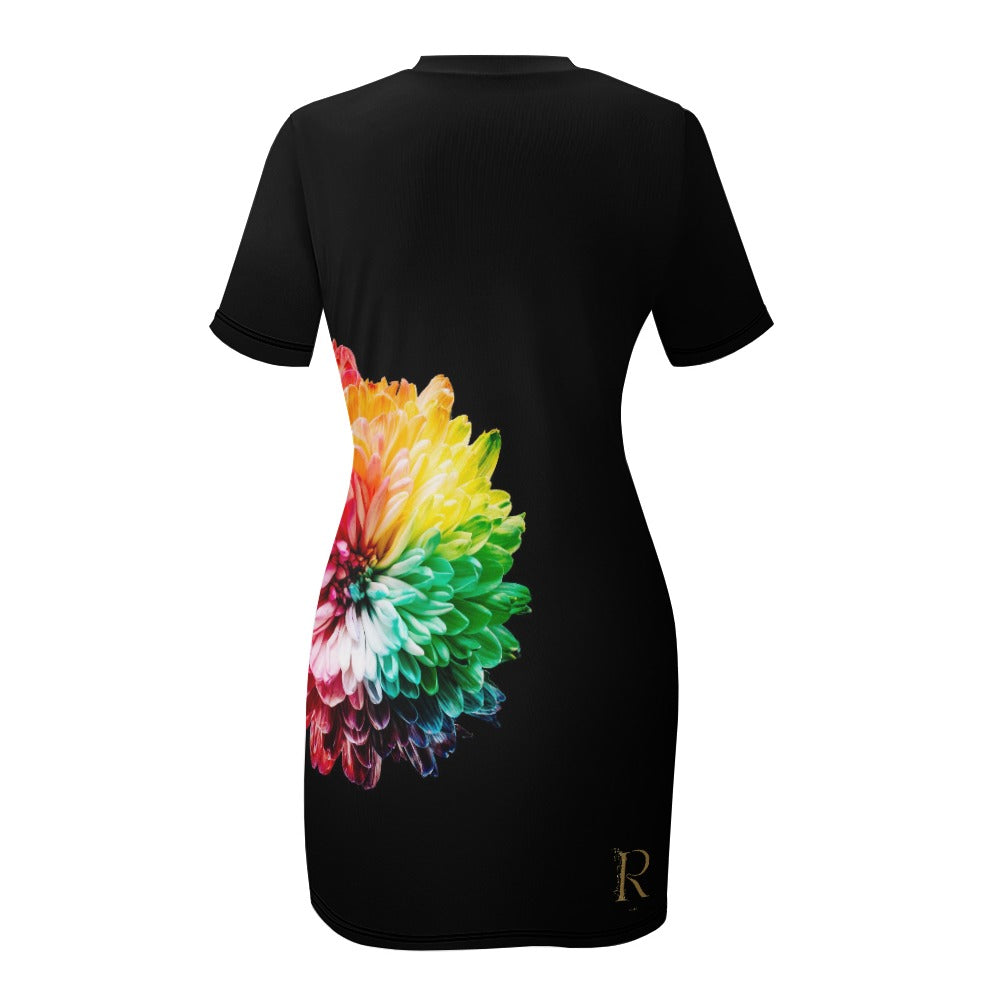 robe fleur - Roses