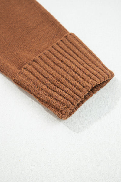 Pull élégant et sexy à col en V