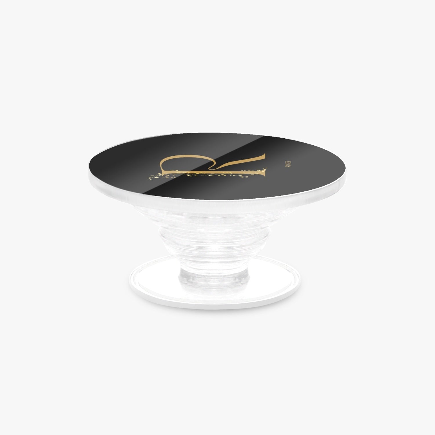 Acrylic Phone Airbag Holder - Circle - Roses