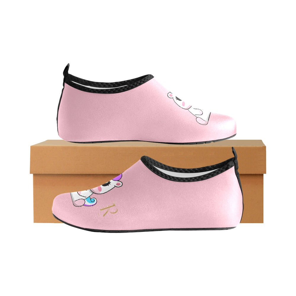 Kid's Barefoot Aqua Shoes - Roses