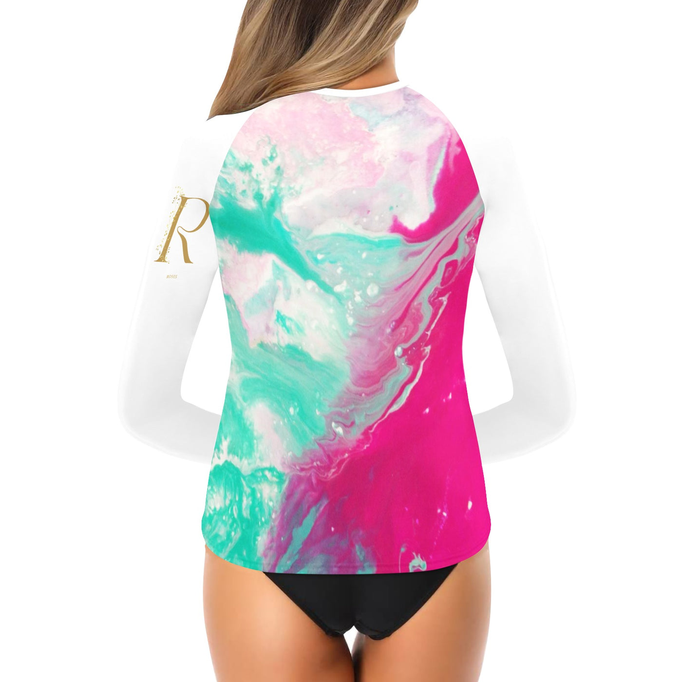 chandail d'eau - Roses