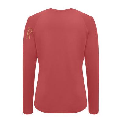 Long Sleeve Swim Shirt yoga - Roses