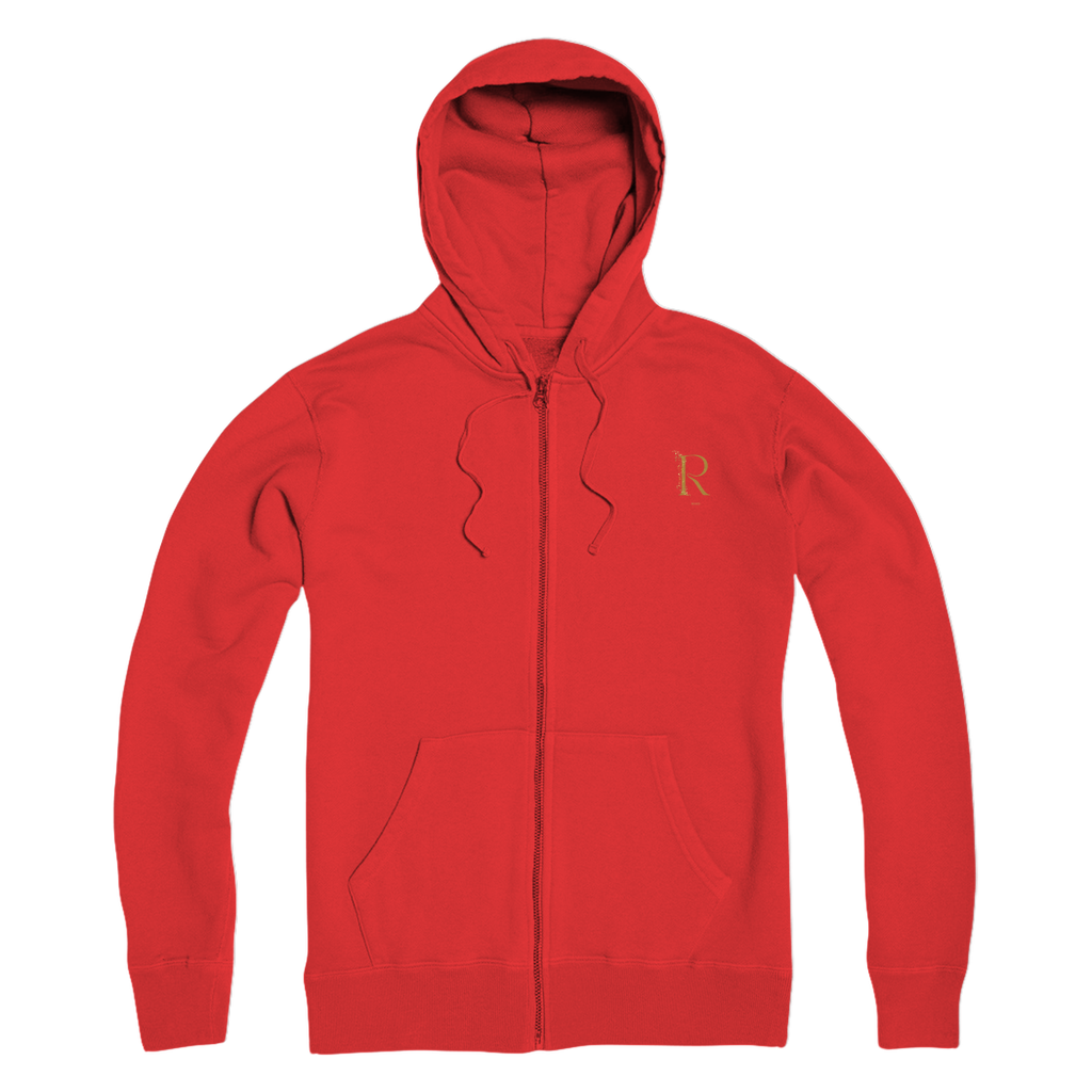 Hoodie avec zip - Roses